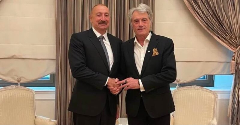 Viktor Yuşenko Ukraynaya dəstəyə görə İlham Əliyevə təşəkkür edib - FOTO