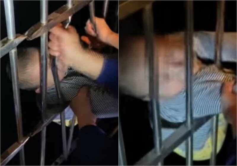 13-cü mərtəbədən yıxılan uşağı aşağı mərtəbədəki qonşu havada tutdu - VİDEO