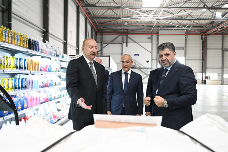 Prezident Qaradağda açılışda iştirak etdi - FOTOLAR