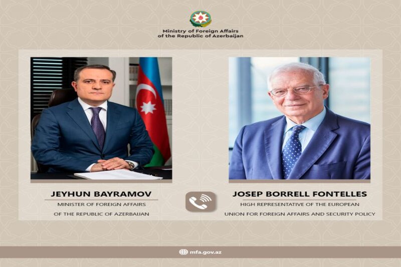 Bayramov Borellə Ermənistanın təxribatlarını müzakirə etdi
