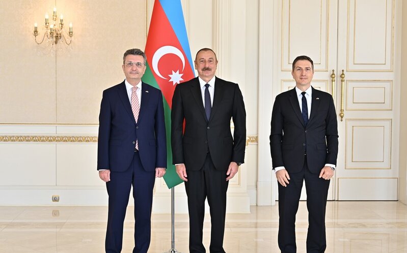 İlham Əliyev Almaniyanın yeni səfirinin etimadnaməsini qəbul etdi