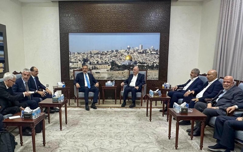 Türkiyə və HAMAS rəsmiləri Dohada görüşdü