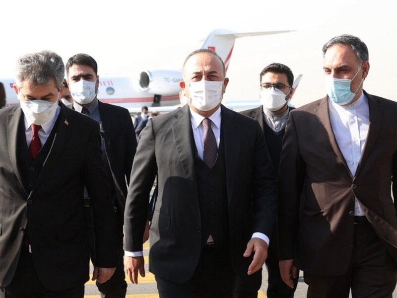 Mövlud Çavuşoğlunun İrana səfəri başladı
