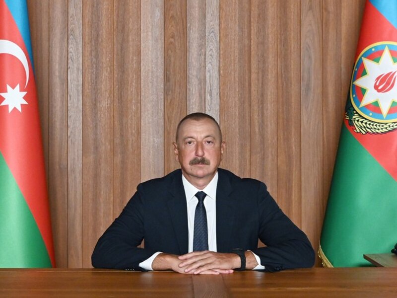 İlham Əliyev: 'Qarabağın statusu barədə hər hansı müzakirəyə dönüş yoxdur, münaqişə bitib