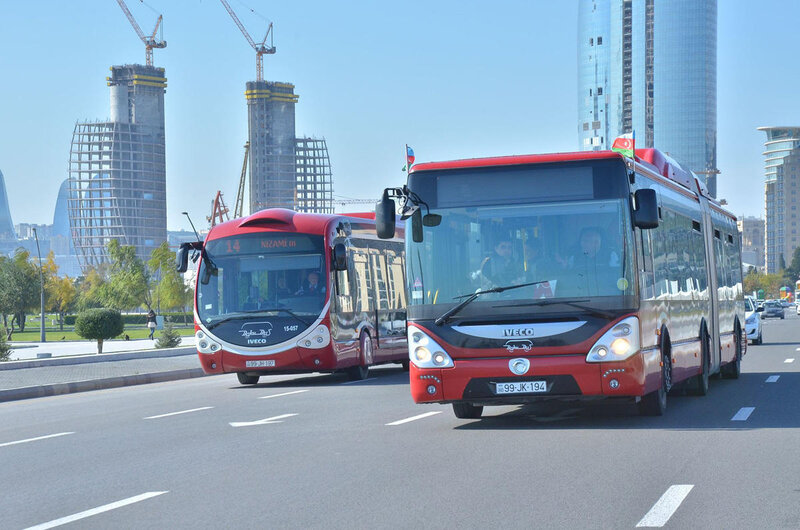 Sərnişinlərin nəzərinə: Bakıda iki avtobus marşrutunun hərəkət sxemi dəyişdiriləcək