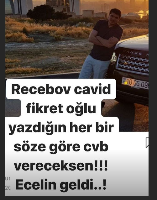 Aysel Şükürova vətəndaşı söyüb nömrəsini paylaşdı - FOTO