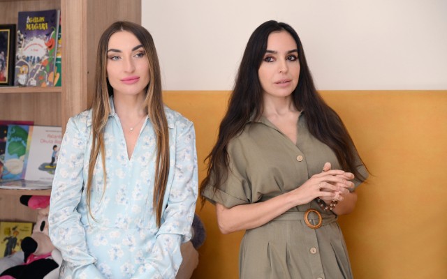 Heydər Əliyev Fondunun vitse-prezidenti Leyla Əliyeva Lənkəranda internat məktəbində olub - FOTOLAR