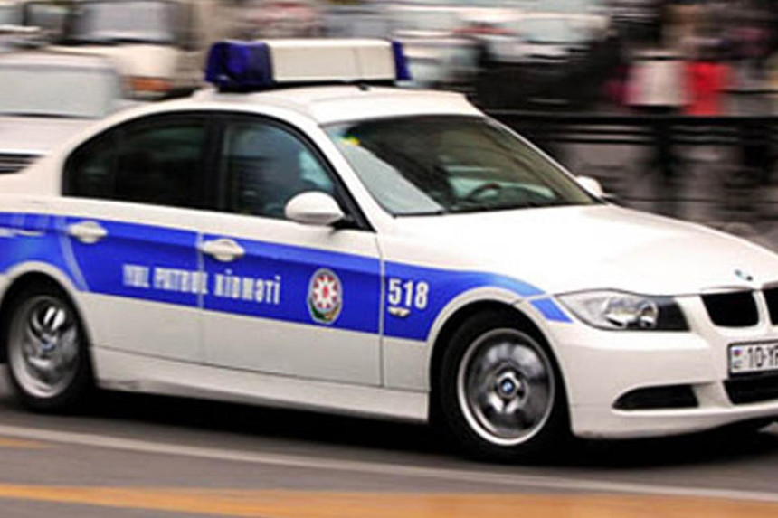 Saatlıda qəza, 4 polis yaralandı