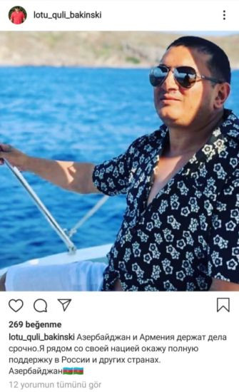 Lotu Quli: "Xalqıma lazımı dəstəyi verəcəm