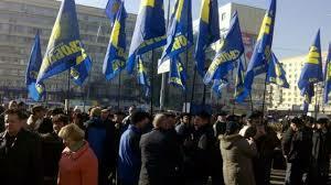 Ukraynanın paytaxtında kütləvi etiraz aksiyaları keçirilir - VİDEO