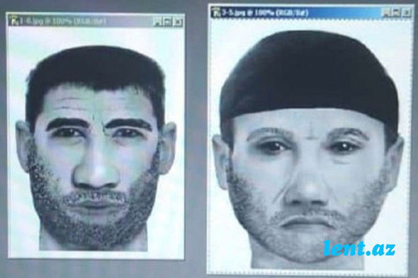 Azərbaycanda polisi güllələyən şəxslər axtarılır - FOTOROBOT