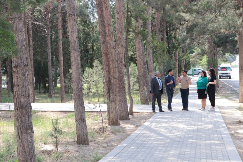 Dövlət Turizm Agentliyinin nümayəndələri Naftalanda olublar - FOTOLAR