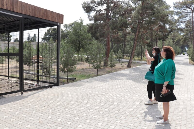 Dövlət Turizm Agentliyinin nümayəndələri Naftalanda olublar - FOTOLAR