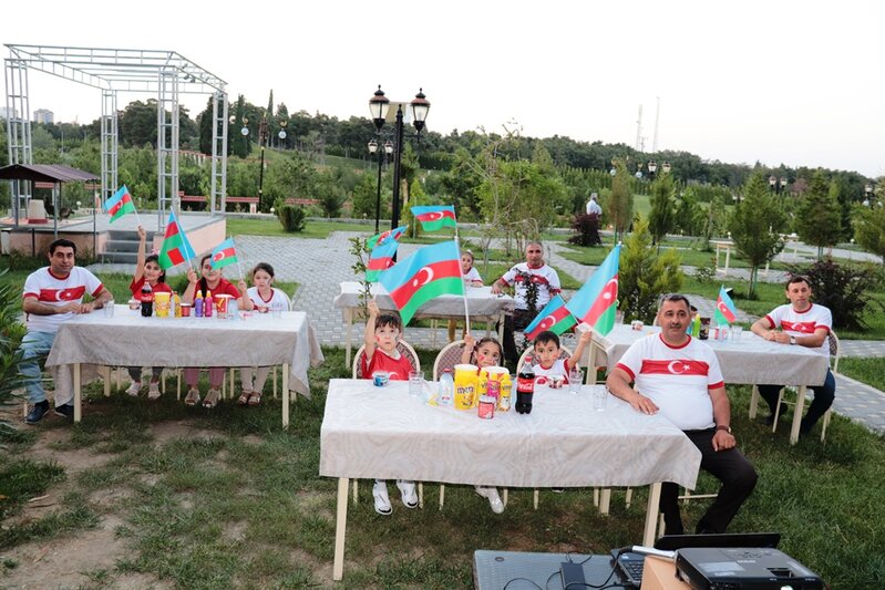 Naftalanda şəhid və qazi övladları asudə vaxtlarını səmərəli keçirirlər - FOTOLAR