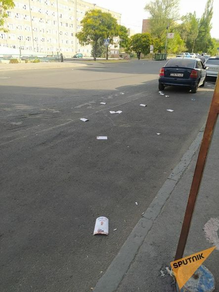 Seçki günü İrəvan küçələrində Koçaryan üçün xoşagəlməz sürpriz - FOTO
