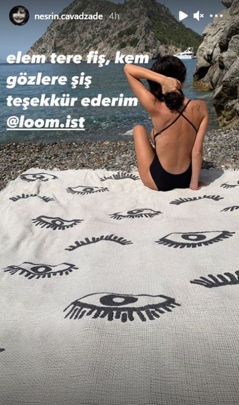 Azərbaycanlı aktrisa çimərlik geyimində bədənini nümayiş etdirdi - FOTO