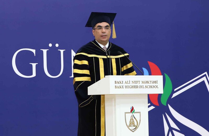 Bakı Ali Neft Məktəbində məzun günü keçirilib - FOTOLAR