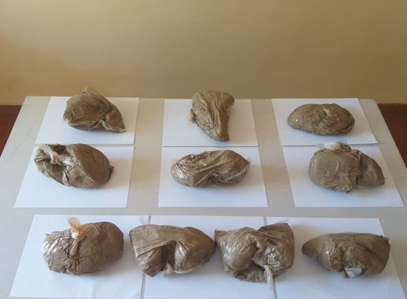 İran-Azərbaycan sərhədindən külli miqdarda narkotik keçirilməsi cəhdinin qarşısı alınıb - FOTO