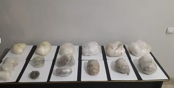 İran-Azərbaycan sərhədindən külli miqdarda narkotik keçirilməsi cəhdinin qarşısı alınıb - FOTO