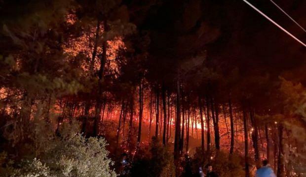 Muğlada daha bir yanğın başladı - FOTO/VİDEO