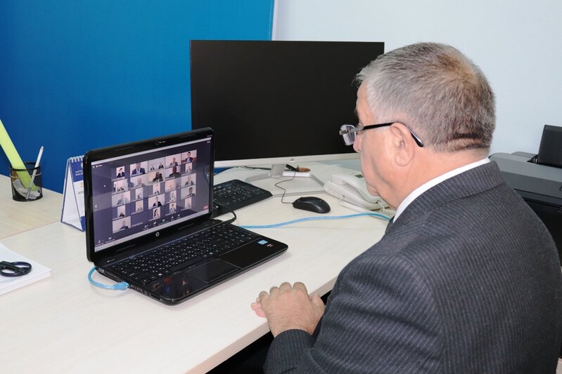 YAP Naftalan şəhər təşkilatının X hesabat konfransı keçirilib - FOTOLAR