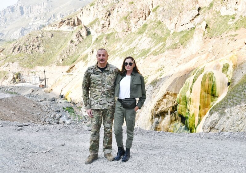 Prezident və xanımının Kəlbəcər-Laçın səfərindən - Fotoları
