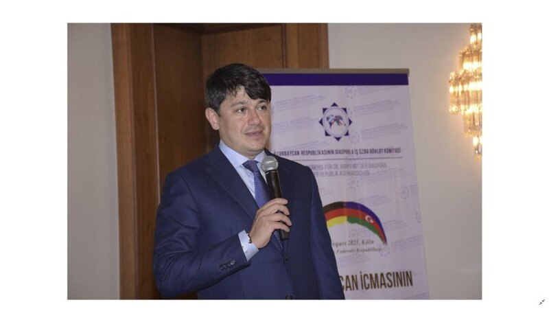 Kölndəki Azərbaycan icması ilə görüş keçirildi - FOTOLAR