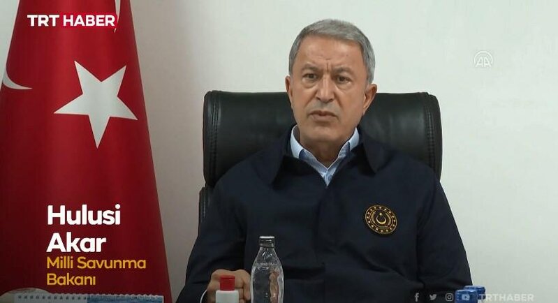 Hulusi Akar məhv edilən terrorçuların sayını açıqladı - VİDEO