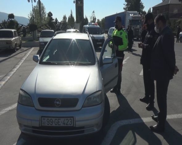 Balakəndə qaydalara riayət etməyənlər cərimələnib - FOTO