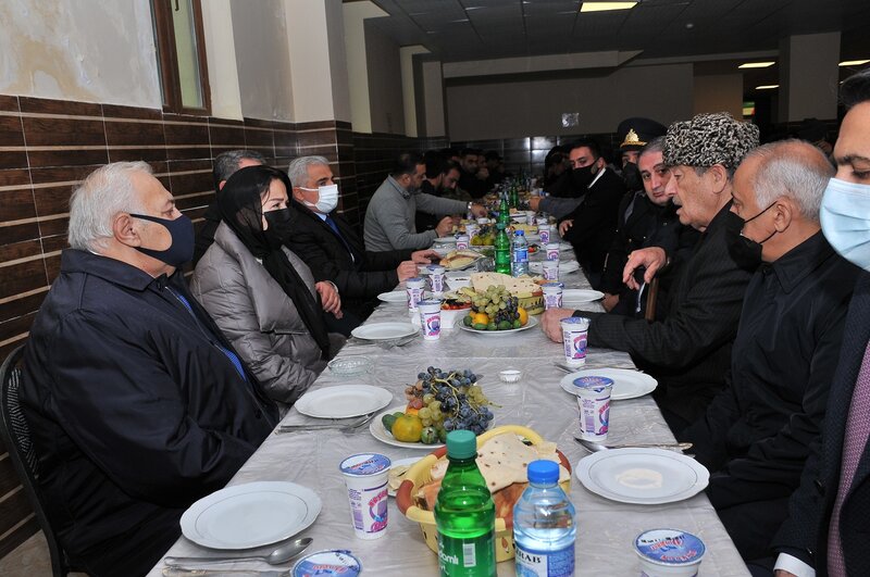 Abşeronda şəhid Fərid Məmmədovun il mərasimi keçirildi - FOTOLAR