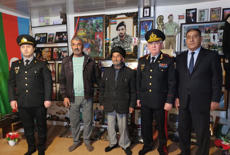 General Həzi Aslanov Masallıda şəhid ailələrini ziyarət etdi - VİDEO - FOTO
