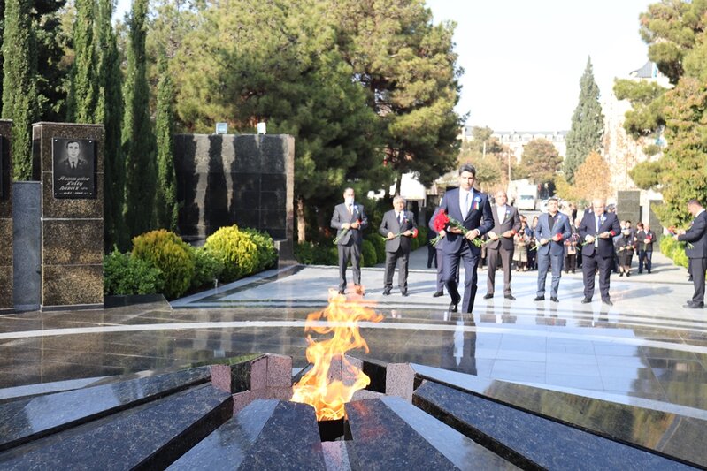 Memorial Abidə bulaq kompleksinin açılışı olub - FOTOLAR