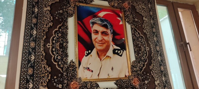 Xırdalanda şəhid Rasim Abdullayevin il mərasimi keçirildi - FOTOLAR