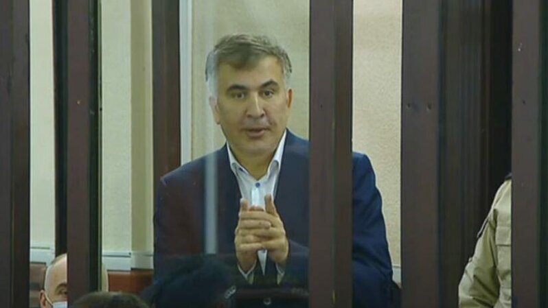 Saakaşvili Rustavi həbsxanasından gürcülərə səsləndi