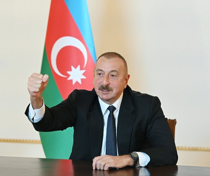 Prezidentin ilk Qarabağlı Yeni il TƏBRİKİ - VİDEO
