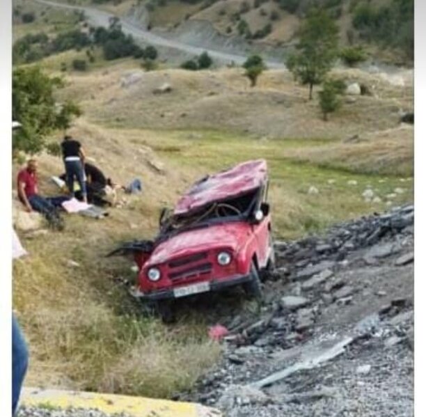 Quba-Qonaqkənd yolunda dəhşətli qəza: Ölən və yaralananlar var - FOTO