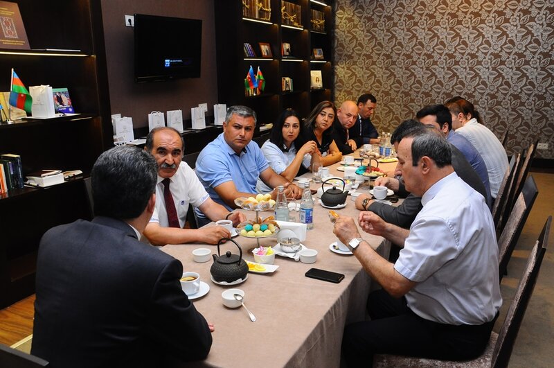 Naftalanda media nümayəndələri ilə görüş keçirildi - FOTOLAR