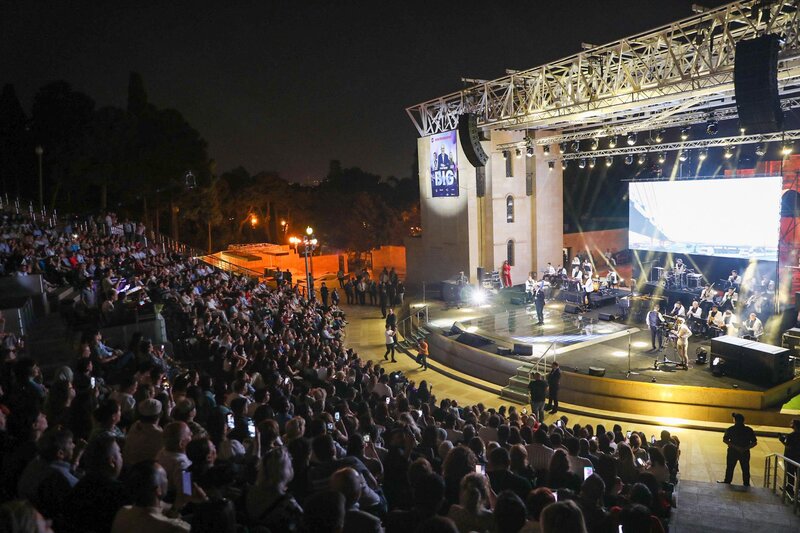 Eyyub Yaqubov 'Yaşıl Teatr'da konsert verdi - FOTOLAR