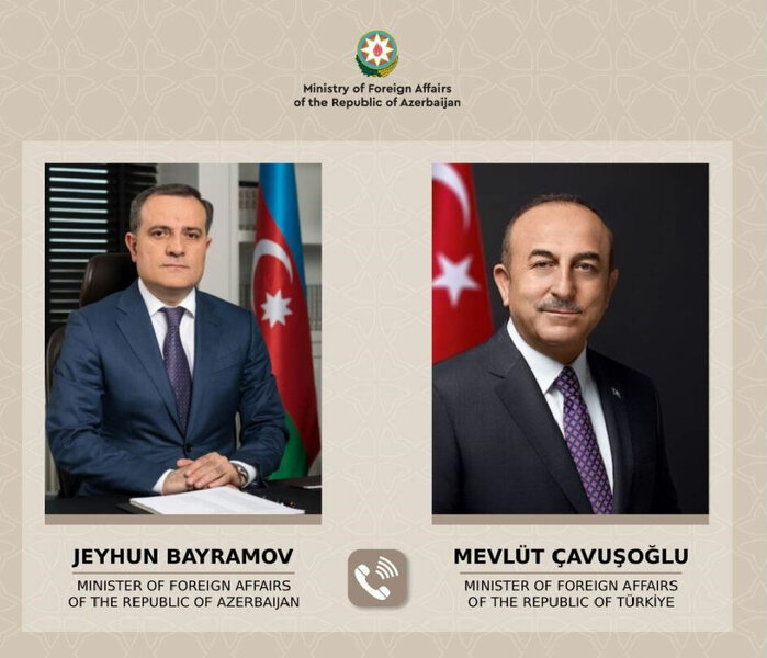 Çavuşoğlu Ceyhun Bayramova zəng etdi