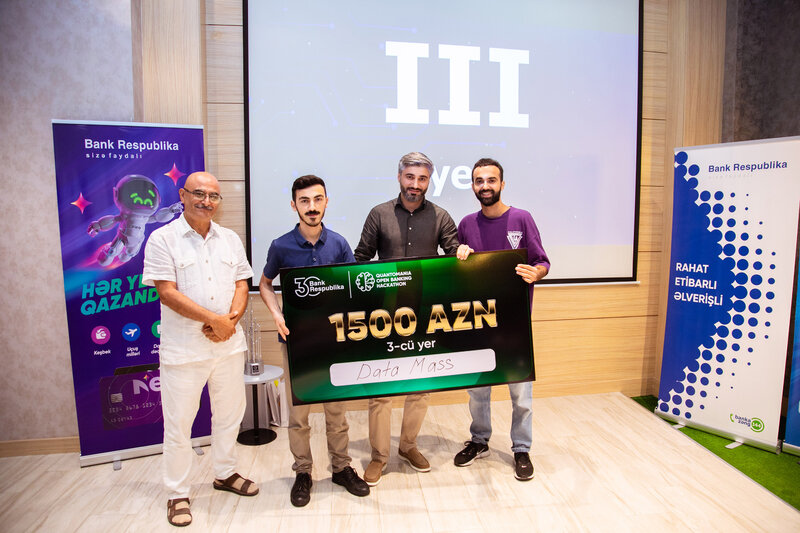 Azərbaycanda açıq bankçılıq üzrə İLK HACKATHON qalibləri müəyyən olundu - FOTOLAR