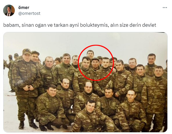 Sinan Oğanın və Tarkanın birgə çəkilmiş FOTOSU