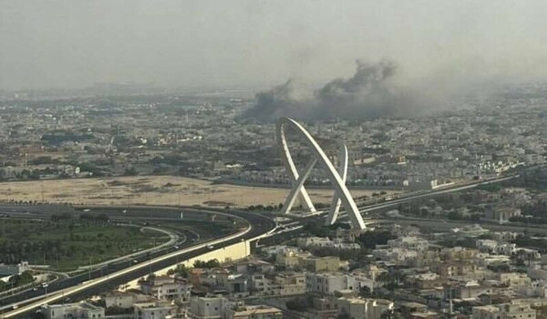 Dohada güclü partlayışlar baş verir