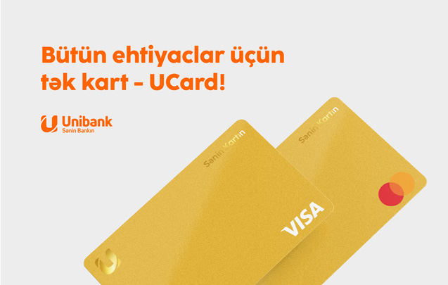 UCard almaq üçün azı 10 səbəbiniz var