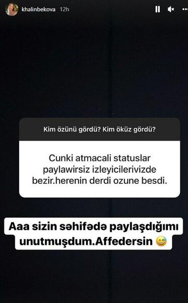 Ülviyyə ilə Murad boşanıb? - 'Bəlkə gündəmdə qalmaq üçün belə edirsiz?