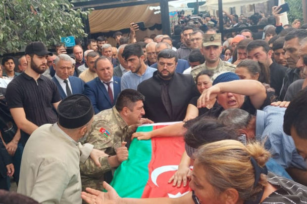 Şəhidimiz Göygöldə dəfn edildi - FOTO