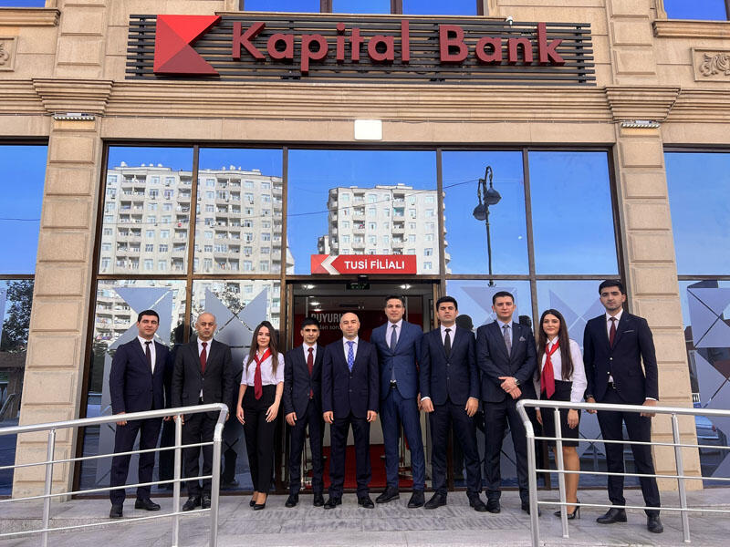 Kapital Bank daha bir filialını istifadəyə verdi