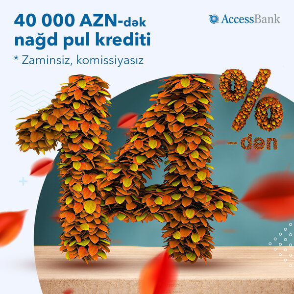 AccessBank-la 40.000 AZN əlçatandır