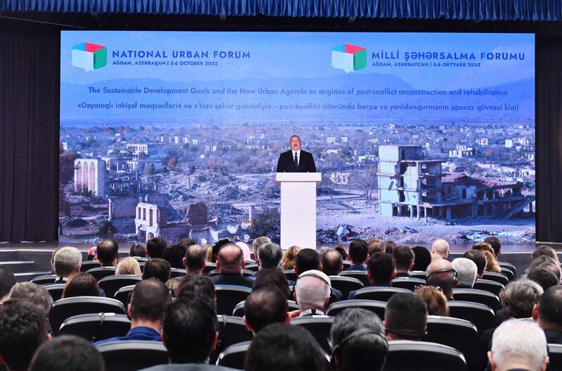Ağdam tezliklə regionun ən gözəl şəhərlərindən birinə çevriləcək