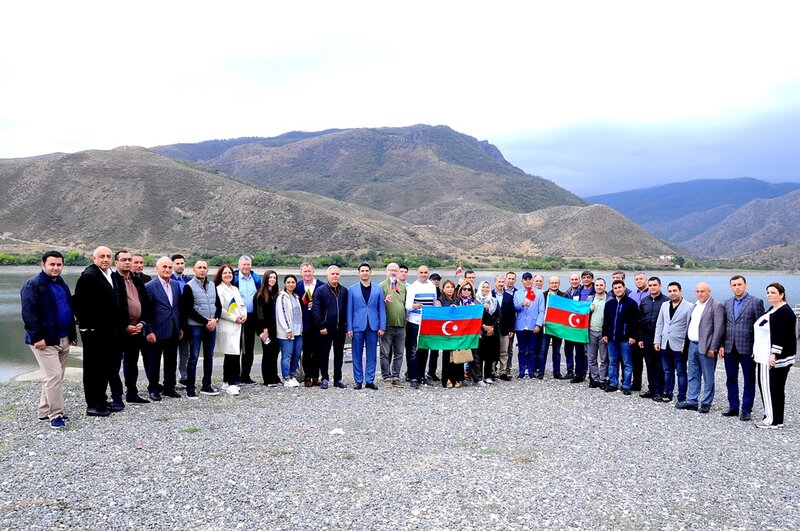 Beynəlxalq Konfransın iştirakçıları işğaldan azad olunmuş ərazilərdə olublar - FOTOLAR