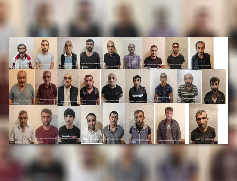 Polis Bərdədə əməliyyat keçirdi, xeyli sayda saxlanılanlar var